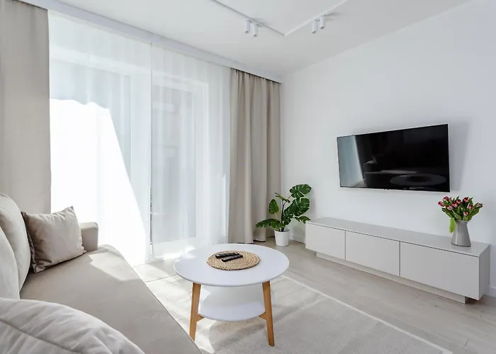 Nowoczesny Very Berry W Poznaniu Z Parkingiem I Biurkiem By Renters Posen